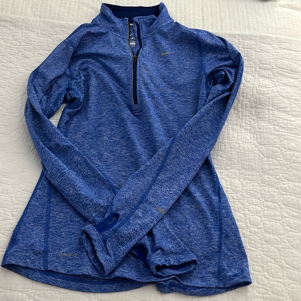 Nike blue pull over